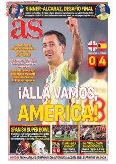 ¡ALLÁ VAMOS, AMÉRICA!