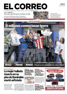 15 MILLONES CONMOCIONAN IGORRE