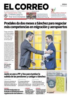 PRADALES DA DOS MESES A SÁNCHEZ PARA NEGOCIAR MÁS COMPETENCIAS EN MIGRACIÓN Y AEROPUERTOS