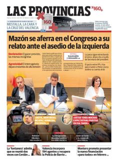 MAZÓN SE AFERRA EN EL CONGRESO A SU RELATO ANTE EL ASEDIO DE LA IZQUIERDA