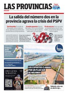 LA SALIDA DEL NÚMERO DOS EN LA PROVINCIA AGRAVA LA CRISIS DEL PSPV