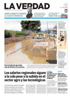 UNA TROMBA DE AGUA DEJA MÁS DE 60 LITROS EN UNA HORA