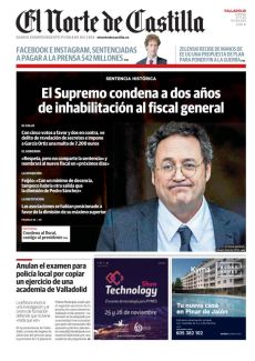 EL SUPREMO CONDENA A DOS AÑOS DE INHABILITACIÓN AL FISCAL GENERAL