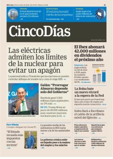LAS ELÉCTRICAS ADMITEN LOS LÍMITES DE LA NUCLEAR PARA EVITAR UN APAGÓN