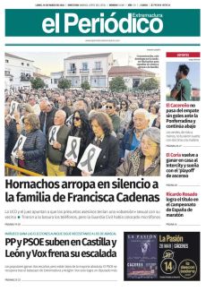 HORNACHOS ARROPA EN SILENCIO A LA FAMILIA DE FRANCISCA CADENAS