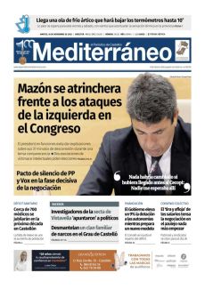 MAZÓN SE ATRINCHERA FRENTE A LOS ATAQUES DE LA IZQUIERDA EN EL CONGRESO