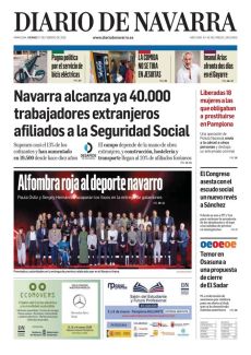 ALFOMBRA ROJA AL DEPORTE NAVARRO