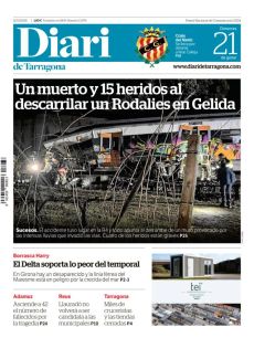 UN MUERTO Y 15 HERIDOS AL DESCARRILAR UN RODALIES EN GELIDA