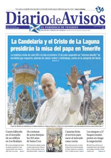 LA CANDELARIA Y EL CRISTO DE LA LAGUNA PRESIDIRÁN LA MISA DEL PAPA EN TENERIFE