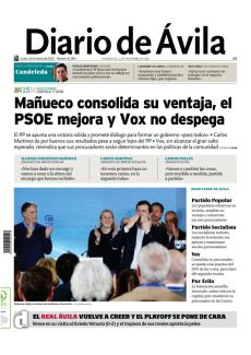 MAÑUECO CONSOLIDA SU VENTAJA, EL PSOE MEJORA Y VOX NO DESPEGA