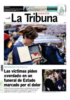 LETUR VIVE UN TRISTE ANIVERSARIO CON LAS EMOCIONES A FLOR DE PIEL