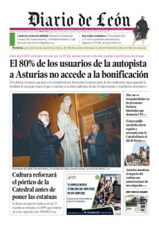 CULTURA REFORZARÁ EL PÓRTICO DE LA CATEDRAL ANTES DE PONER LAS ESTATUAS