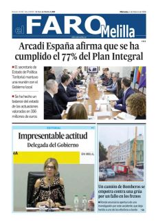 ARCADI ESPAÑA AFIRMA QUE SE HA CUMPLIDO EL 77% DEL PLAN INTEGRAL