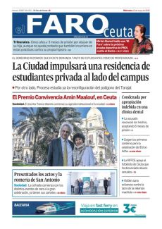 EL PREMIO CONVIVENCIA AMIN MAALOUF, EN CEUTA