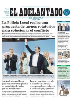 MAÑUECO CLAUSURA LA CAMPAÑA DEL PARTIDO POPULAR EN SEGOVIA.