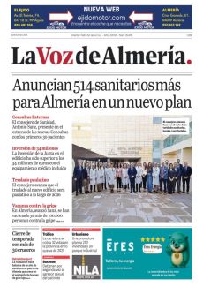 ANUNCIAN 514 SANITARIOS MÁS PARA ALMERÍA EN UN NUEVO PLAN