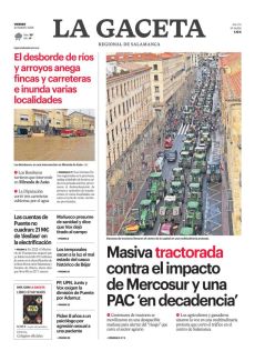 MASIVA TRACTORADA CONTRA EL IMPACTO DE MERCOSUR Y UNA PAC ‘EN DECADENCIA’