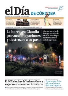 LA BORRASCA CLAUDIA PROVOCA ANEGACIONES Y DESTROZOS A SU PASO