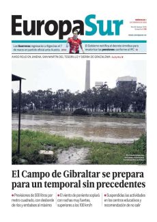 EL CAMPO DE GIBRALTAR SE PREPARA PARA UN TEMPORAL SIN PRECEDENTES