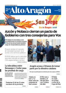 AZCÓN Y NOLASCO CIERRAN UN PACTO DE GOBIERNO CON TRES CONSEJERÍAS PARA VOX