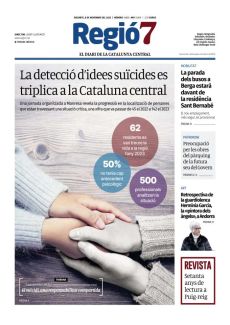 LA DETECCIÓ D’IDEES SUÏCIDES ES TRIPLICA A LA CATALUNA CENTRAL