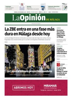 LA ZBE ENTRA EN UNA FASE MÁS DURA EN MÁLAGA DESDE HOY