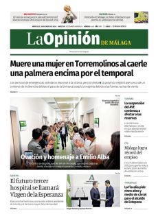 OVACIÓN Y HOMENAJE A EMILIO ALBA