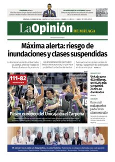 PASEO EUROPEO DEL UNICAJA EN EL CARPENA