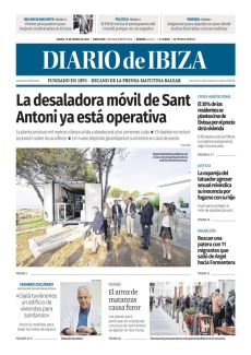 LA DESALADORA MÓVIL DE SANT ANTONI YA ESTÁ OPERATIVA